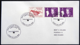 Greenland 1989 SPECIAL POSTMARKS. PHILEXFRANCE 7-17-7-1989  ( Lot 864) - Lettres & Documents