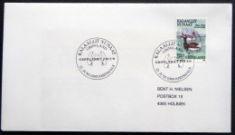 Greenland 1989 SPECIAL POSTMARKS. GRØNLAND I FOCUS HIRTSHALS 21-6-1989  ( Lot 865) - Covers & Documents