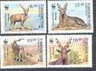 1995. Uzbekistan,  WWF, Goats, 4v, Mint/** - Uzbekistán