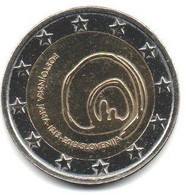 2013 - Slovenia 2 Euro Grotte   ------ - Eslovenia