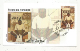 FDC, Premier Jour, POLYNESIE FRANCAISE,Tahiti, PAPEETE, LE TAPA,  22 Avril 2005 - FDC