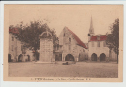 EYMET - DORDOGNE - LA PLACE - VIEILLES MAISONS - Eymet