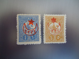 TURKEY   OTTOMAN MNH    STAMPS   2  1915 OVERPRINT - Andere & Zonder Classificatie