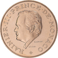 Monnaie, Monaco, Rainier III, 10 Francs, 1974, Monnaie De Paris, ESSAI, FDC - 1960-2001 Nouveaux Francs