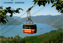 Funivia Orselina-Cardada Vista Sul Lago Maggiore (10576) * 4. 6. 1987 - Orselina