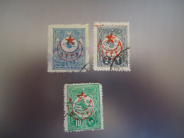 TURKEY   OTTOMAN USED   STAMPS   3  1915 OVERPRINT - Other & Unclassified