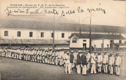 Toulon * école De T.S.F. De La Marine * Radio TSF Tsf * Inspection Du Commandant - Toulon