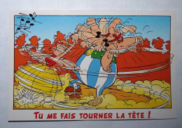 E24. 2008 CP Goscinny Uderzo ASTERIX ET OBELIX TU ME FAIS TOURNER LE TETE Neuve - Bandes Dessinées