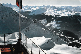 Grisons - Lenzerheide - Lenzerheide-Valbella 1500m Vue Depuis Le Restaurant Au Sommet Du Parpaner-Rothornbahn 2883 M - - Lantsch/Lenz