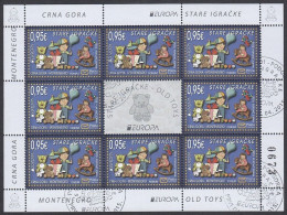 Europa Cept - 2015 - Montenegro * 1.Sheetlet * Used & First Day Stamped With Glue - 2015