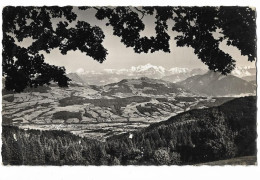 74   Boege -  Ermitage  De Notre Dame Des Voirons - Vue  Sur La Vallee Et La Chaine Du Mont Blanc - Boëge