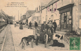 Vierville Sur Mer * Attelage à Chien Voiture à Chiens , Une Marchande De Poisson , La Mère VOL AU VENT * Type Personnage - Other & Unclassified