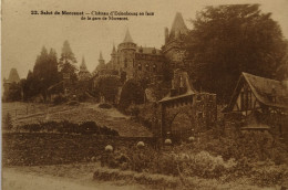 Moresnet // 4 Lander Eck // Salut De - Chateau D Eulenbourg En Face De La Gare De Moresnet 1934?rare - Autres & Non Classés