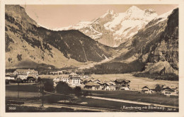 SUISSE - S14734 - Kandersteg Mit Blümlisalp - Vue Générale - L23 - Kandersteg