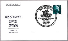 5 Aniversario Submarino USS SEAWOLF SSN-21. Groton CT 2002 - Sous-marins