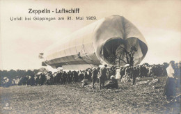 ALLEMAGNE - S14737 - Zepplin Luftschiff - Unfall Bei Göppingen Am 31 Mai 1909 - Aviation - L23 - Goeppingen