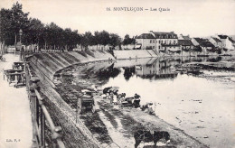 FRANCE - 03 - MONTLUCON - Les Quais - Carte Postale Ancienne - Montlucon