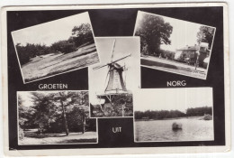 Groeten Uit Norg - (Drenthe, Nederland/Holland)  - 1962 - Norg
