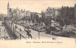 BELGIQUE - ANVERS - Panorama - Musée Het Steen Et L'escaut - Carte Postale Ancienne - Antwerpen