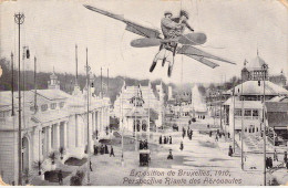 BELGIQUE - BRUXELLES - Exposition De Bruxelles 1910 - Perspective Riante Des Aéronautes - Carte Postale Ancienne - Weltausstellungen