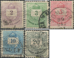 700954 USED HUNGRIA 1881 CIFRA - Ungebraucht