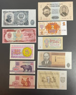 Delcampe - Beau Lot De 10 Billets Du Monde à Découvrir. Etat SPL/Neuf - Autres & Non Classés