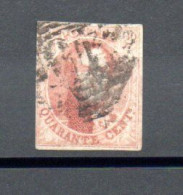 N° 8 Obl 4 Marges Cote 125 Eur - 1851-1857 Médaillons (6/8)