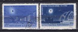 S2679 - ROMANIA ROUMANIE AERIENNE Yv N°144/45 - Usati