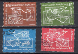 S2696 - ROMANIA ROUMANIE AERIENNE Yv N°162/65 - Usati