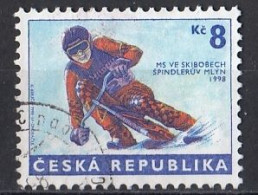 CZECH REPUBLIC 170,used,falc Hinged - Gebraucht