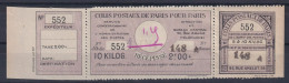 France Colis Postaux Paris Pour Paris N°148 - Neuf ** Sans Charnière - TB - Other & Unclassified