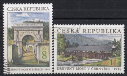 CZECH REPUBLIC 218-219,used,falc Hinged - Gebruikt