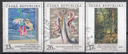 CZECH REPUBLIC 236-238,used,falc Hinged - Usati