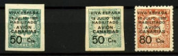 España (Canarias) Nº 4ha/5ha. Año 1936-1937 - Beneficiencia (Sellos De)