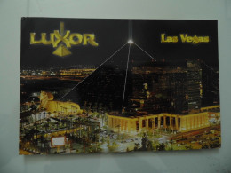 Cartolina Viaggiata "LUXOR Hotel & Casino LAS VEGAS" 2000 - Las Vegas