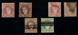 España Nº 102/3,105/6,109/10S. Año 1870 - Used Stamps