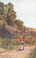 Postcard Uk England Devon Ilfracombe The Old Maids Cottage - Ilfracombe