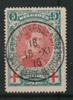 Belgie OCB 132 (0) - 1914-1915 Croix-Rouge