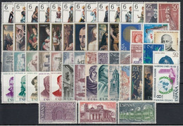 Spain 1970** Año Completo - Complete Yearset MNH - Komplett Jahrgang  Postfrisch Luxe - Años Completos