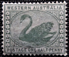 Australie  Western Australia 1885 Black Swan Stampworld N° 30 - Gebraucht