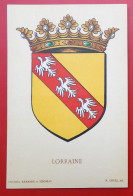 Cpa Blason Region LORRAINE R. LOUIS - Lorraine