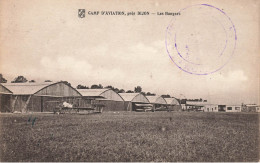 Dijon * Environs * Le Camp D'aviation * Aérodrome Militaire * Les Hangars * Cachet Militaire Au Dos - Dijon