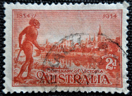 Australie  1934 The 100th Anniversary Of The Colonization Of Victoria    Stampworld N°  116 - Oblitérés