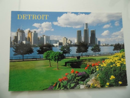 Cartolina Viaggiata "DETROIT"  1999 - Detroit