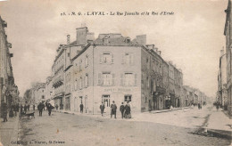 Laval * La Rue Joinville Et La Rue D'ernée * Café Billard POULAIN - Laval