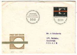 Finlande - Lettre De 1961 - Oblit Helsinki - Organisation Internationale De Normalisation - - Covers & Documents