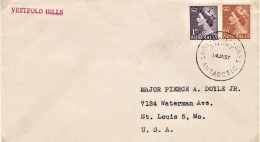 Australian Antarctic - Davis Station -  14 January 1957 - Date Of Opening Of Post Office - Vestfold Hills Cancel - Briefe U. Dokumente