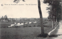 BELGIQUE - Route De Florenville à Lacuisine - Pont De Lacuisine - Carte Postale Ancienne - Florenville