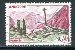 ANDORRE- Y&T N°159- Oblitéré - Gebraucht