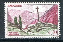 ANDORRE- Y&T N°159- Oblitéré - Gebruikt